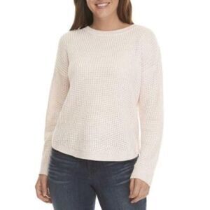 Jones New York Macaron Htr Plus Size Raglan Sleeve High Low Sweater